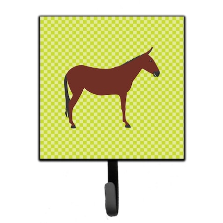 Carolines Treasures Hinny Horse Donkey Green Leash or Key Holder BB7676SH4